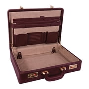 McKleinUSA Harper V Series Leather Expandable Attache Burgundy (80476)