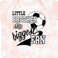 thumbnail image 4 of Inktastic Little Brother and Biggest Fan Soccer Player Boys Baby Bodysuit, 4 of 5