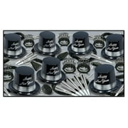Beistle The Silver Legacy Kit For 50 People for New Year's Eve