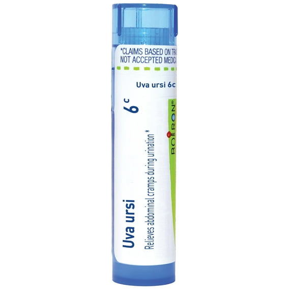 Boiron Uva Ursi 6C, Homeopathic Medicine for Abdominal Cramps During Urination, 80 Pellets