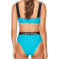 thumbnail image 4 of Calvin Klein TROPICAL WATERS Logo-Straps Bikini Swim Top, US X-Large, 4 of 4