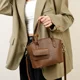thumbnail image 4 of Bolsos de mano de cuero de alta calidad, bolsos de lujo para mujer, bolsos de hombro tipo bandolera de diseñador para mujer, nueva bolsa femenina, bolso principal, 4 of 4