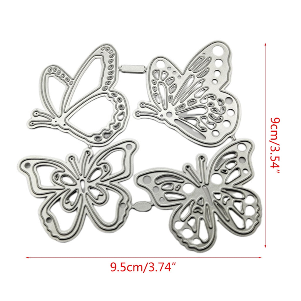 Butterfly's Art Craft Reusable Stencil Decor Size A5 4 3 2 1 /098 