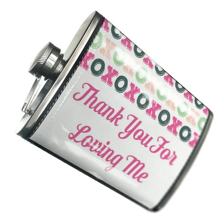 

NEONBLOND Flask Thank You For Loving Me Valentine s Day XOXOs