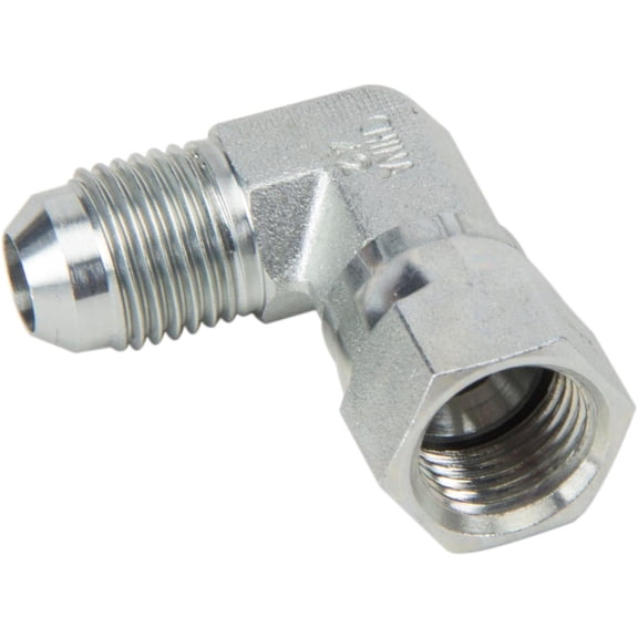 Tight Fit 90 Degree Socketless Reusable AN-8 Fitting