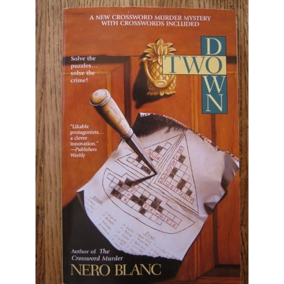 Pre-Owned Two Down: A New Crossword Mystery with Puzzles Included (Paperback) 0425175103 9780425175101
