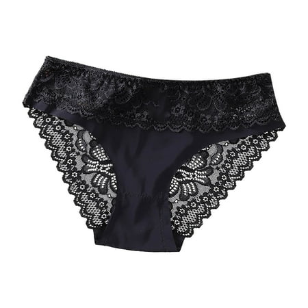 

Babysbule Womens Underwear Clearance Women Sexy Lace Underwear Lingerie Thongs Panties Ladies Hollow Out Underwear