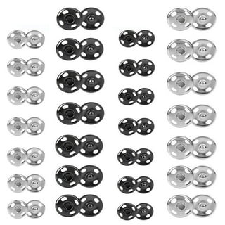 ARTIBETTER Metal Snaps 40pcs Metal Mini Tiny Buttons Doll Clothes Sew on  Snap Buttons Press Buttons Snap Fasteners Decorative Crafts Button for Doll