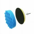 thumbnail image 6 of 12pcs 5" 125mm Car Polisher Pad Buffer Waxing Buffing Polishing Sponge Pads Kit, 6 of 10