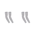 thumbnail image 1 of Sonducket Ciclismo Manga del brazo Portátil Lavable Colorido Baloncesto Fútbol Correr Montañismo Mangas Accesorios Gris claro S gris claro S 2piezas Sonducket CBP448406, 1 of 5
