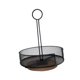 thumbnail image 3 of Soporte para salsas y condimentos, estante de almacenamiento de Metal, cesta giratoria para almacenamiento de condimentos, 3 of 9