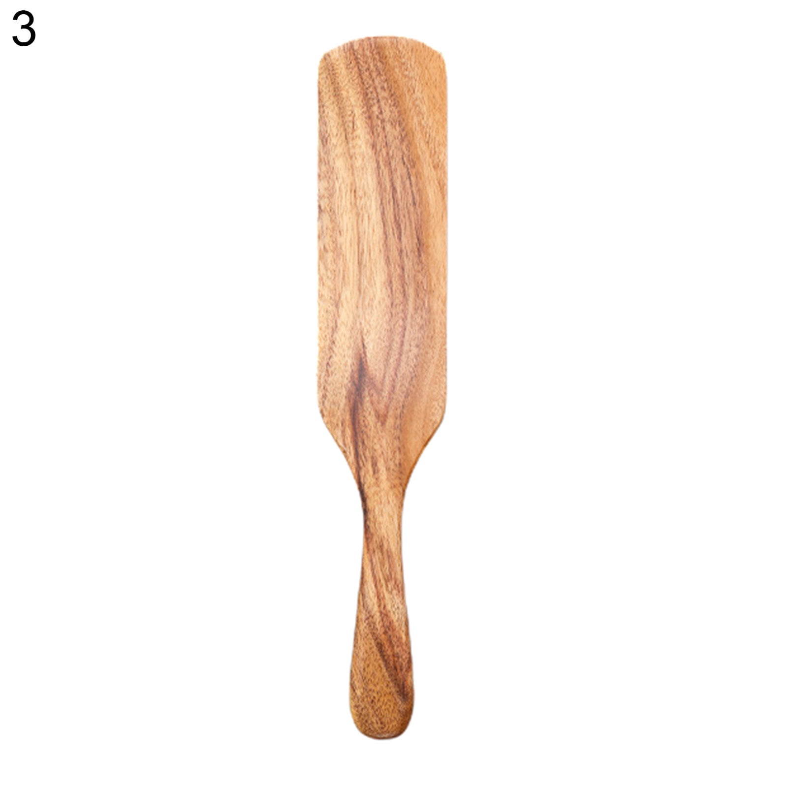 TOPOINT Wooden Spatula For Cooking Premium Utensils Long Handled