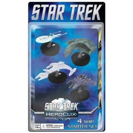 Star Trek Tactics - Series 2 Starter Set 4-Pack, The Star Trek HeroClix: Tactics Series II Starter Set (70837) features 4 pre-painted ships with unique.., By WizKids From
