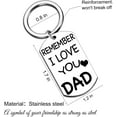 thumbnail image 6 of Mens Stocking Stuffers for Men Adults Dads Stocking Stuffers for Dad Father Christmas Gifts From Son Daughter Teen Papa Birthday Thank You Keychain For Daddy Presents For My Best Dad Keyrings, 6 of 6