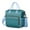 Teal Christmas Snowflake, variant on Red Christmas Tree Pattern Womens Lunch Box for Work,Insulated Large Lunch Bag for Tween and Teen,Loncheras Para Mujer,Leakproof Adult Lunch Bag for Work,Beach,Travel,Picnic,Camping