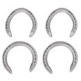thumbnail image 1 of Ensemble de 4 Pcs pour Essentiels d'Équitation, Kit de Fer à Cheval en Alliage d'Aluminium Type 6, 1 of 8