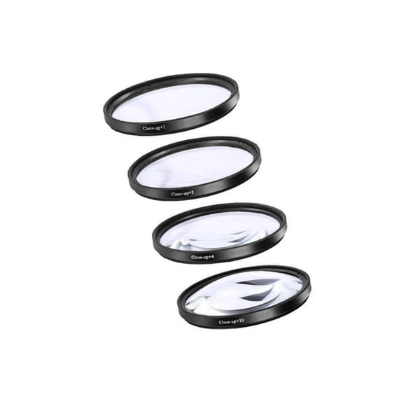 Xingzhi Close-up Filter Kit +1 +2 +4 +10 Lens Set for Digital Cameras 72mm