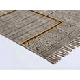 thumbnail image 3 of Organic Cotton Bohemian Hand Block Print Area Rug Home Decor Patio Carpet Area Rug Indoor/Outdoor Cotton Dhurrie 5x8/9x9/4x20 feet Runner, 3 of 5