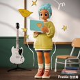 thumbnail image 3 of Pop Mart Peach Riot Rise Up Series Blind Box Toys Mystery Box Mistery Caixa Action Figure Surpresa Cute Model Birthday Gift, 3 of 5