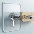 thumbnail image 4 of 10 piezas de pegatinas de tornillos sin perforaciones para colgar cuadros de pared, ganchos invisibles que no dejan marcas, ganchos para colgar cuadros de cocina y baño, 4 of 5
