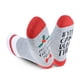 thumbnail image 2 of Calcetines de punto gruesos de algodón para hombre con estampado de árbol de Navidad, novedosos calcetines de media pantorrilla Rojo, 2 of 6