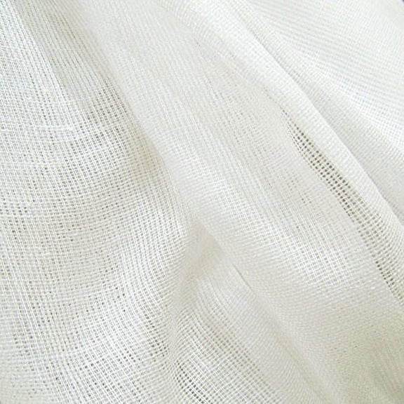 50 Yards White Tobacco Cloth Cotton Fabric Lightweight for Wedding Decor By JCS