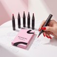 thumbnail image 5 of Water Nail Polish Pen Set, 5 Colors Air Dry Nail Art Pens, No UV Lamp Needed, Quick-Drying & Vibrant Color Payoff, Portable Nail Art Studio for Teens, Perfect for Gifting, 25ml Each, Style G, 5 of 8