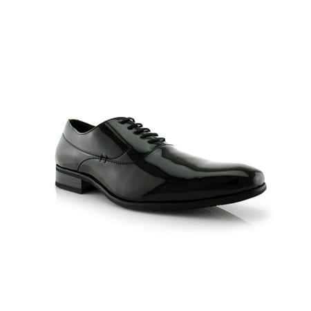 

Delli Aldo Frank M19121PL Square Toe Men s Classical Comfortable Vegan Leather Dress Shoes