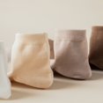 thumbnail image 3 of MIASHUI Women's Seamless Ankle Socks Comfortable Low Cut Socks for Women Breathable Everyday Socks Khaki, 3 of 3