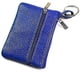 thumbnail image 2 of Estuche para llaves Estuche para llaves de cuero Bolso para llaves con 2 compartimentos Mini monedero para mujeres y hombres, 2 of 5