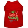thumbnail image 6 of Christmas Pet Dog  Cat Shirt Screen Printed, "I Can't, Santa is Watching", 6 of 11