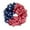 B(12"), variant on July 4th Wreath Americana Patriotic Wreath Handcrafted Memorial Day Wreath Festival Garland Decoration Front Door Wall Home Decor