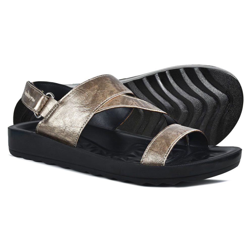 womens strappy walking sandals