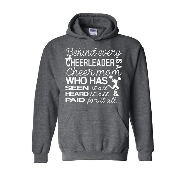MmF - Mens Sweatshirts and Hoodies, up to Size 5XL - Cheer Mom Cheerleader