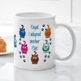 thumbnail image 5 of CafePress - Oops! I Adopted Another Cat! Mug - 11 oz Ceramic Mug - Novelty Coffee Tea Cup, 5 of 6