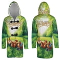 thumbnail image 3 of Happy Retirement with Dachshund Enjoy Life Rest Time All Over Print 3D Hooded Duffle Toggle Coat Wiener Dog Lover Gifts Idea - 02027, 3 of 6