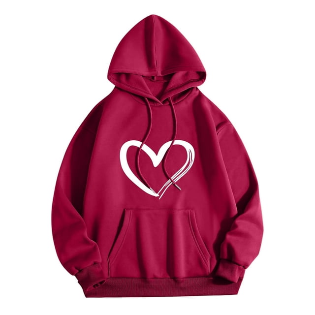 Sweats à Capuche à Manches Longues pour Femmes avec Poches