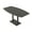 Asian Night w/Matte Black Base, variant on Boat Bistro Height Meeting Table T-Shaped Metal Base 46x84 Bar Table