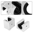 thumbnail image 3 of 4 PCS SBR20UU 20mm Aluminum , Sbr20 Stop Blocks 20mm Linear Bearing Open Linear Motion Ball Bearing CNC Slide Bushing Block For SBR20 20mm Linear Guide Rail, 3 of 8