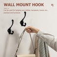 thumbnail image 6 of 10Pcs Antique Wall Hook Heavy Duty Coat Hooks Wall Mounted Hooks Hanging Coat Hook, 6 of 7