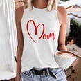 thumbnail image 2 of Birdeem Women Floral Printing Tank Fit Round-Neck Sleeveless Block Shirts Tunic Tee Tops, 2 of 5