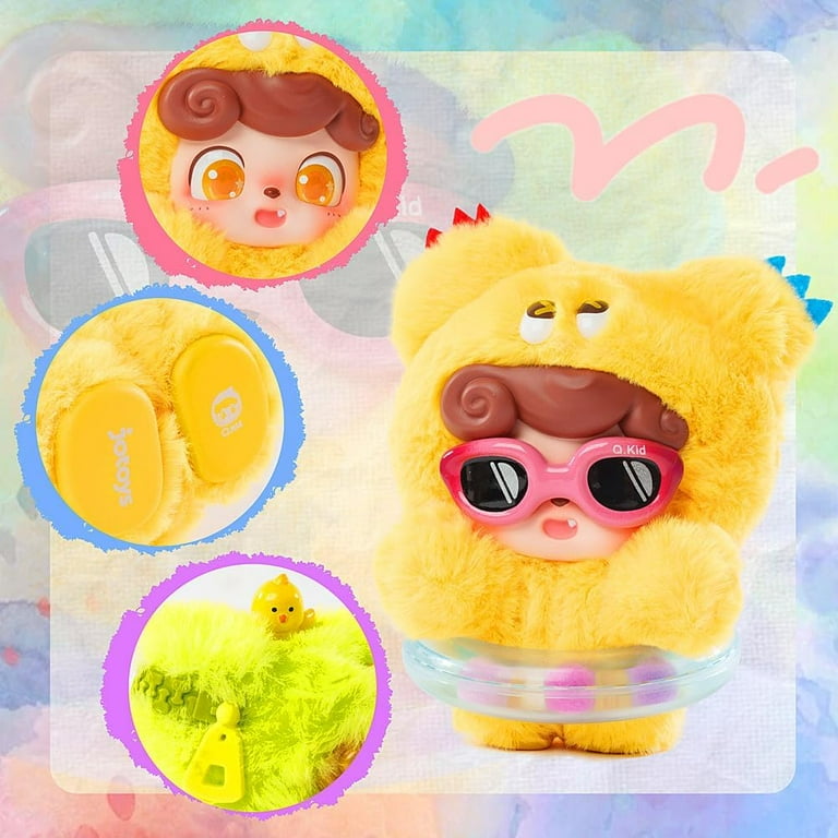 Baby Three Q.Kid Plush Blind Box, Baby Three Blind Box Plush