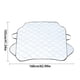 thumbnail image 3 of Cubre Parabrisas de Coche, Protección de Nieve, Cubierta de Sol Protectora, Thicker Snow Protection Cover, Resistente al Frío, Impermeable, Durable, Fácil de Instalar, para Vehículos, para, 3 of 9
