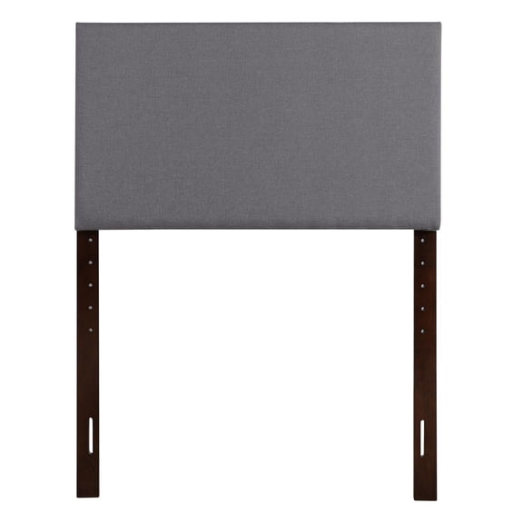 Passion Furniture Nova Gray Twin Adjustable Headboard PF-G0104-THB