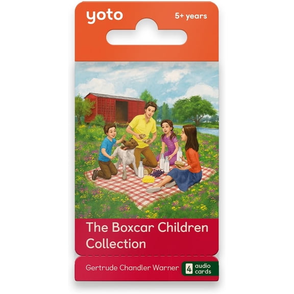 YOTO THE BOXCAR CHILDREN COLLECTION – 4 KIDS AUDIO CARDS