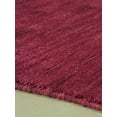 thumbnail image 5 of Rugsotic Carpets Handmade Rugs Hand Knotted Loom Runner 2'8''x6' Dark Red Wool for Indoor Use, 5 of 6