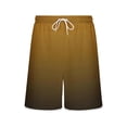 thumbnail image 6 of PNTUTB Fashionable Shorts for Men Casual Shorts Gradient Elastic Waistband Drawstring Lining Quick-Dry Fabric Loose Comfortable Beach Shorts with Pockets, 6 of 7