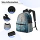 thumbnail image 3 of Balery Winter Rabbit Mochila para Mujeres y Hombres, Mochila Ligera Casual para Viajes, Mochila Clásica Básica para la Universidad, 3 of 4