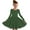 Army Green, variant on JoyHoop Little Girls Winter Swing Dress Long Sleeve Crew Neck Casual Dresses for Kids