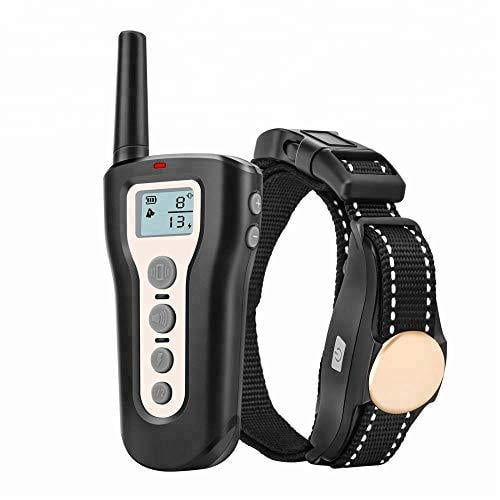 Dog Shock Collar Remote Waterproof Electric For Large Pet Training 1000 Meters